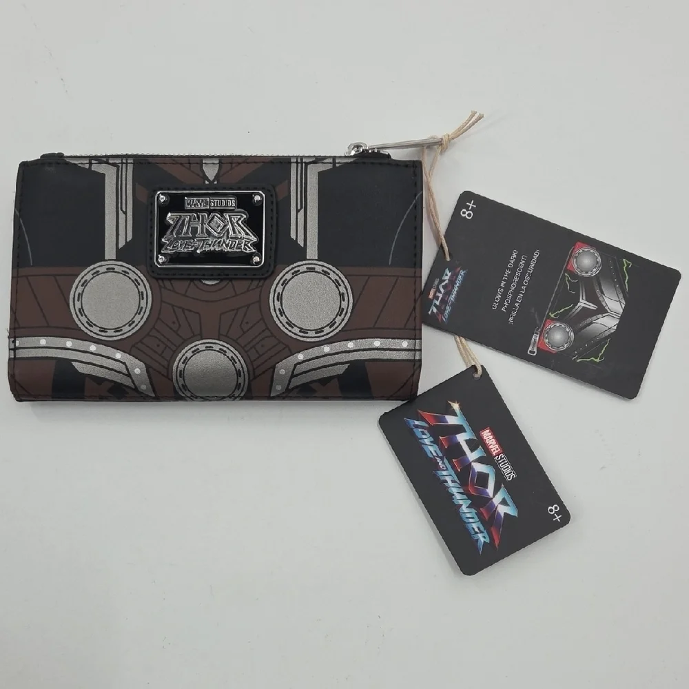 Marvel Thor Wallet with Black and Brown Design